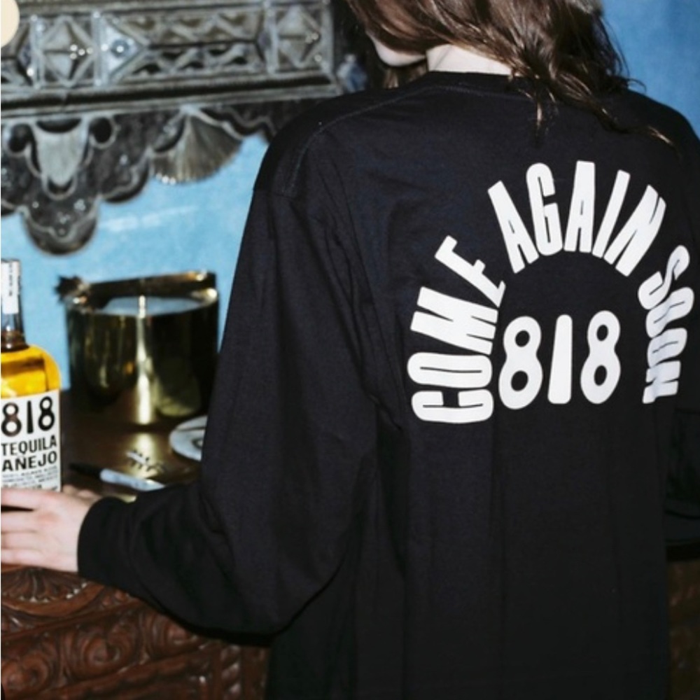 818 Tequila Come Again Soon Long Sleeve Tee.